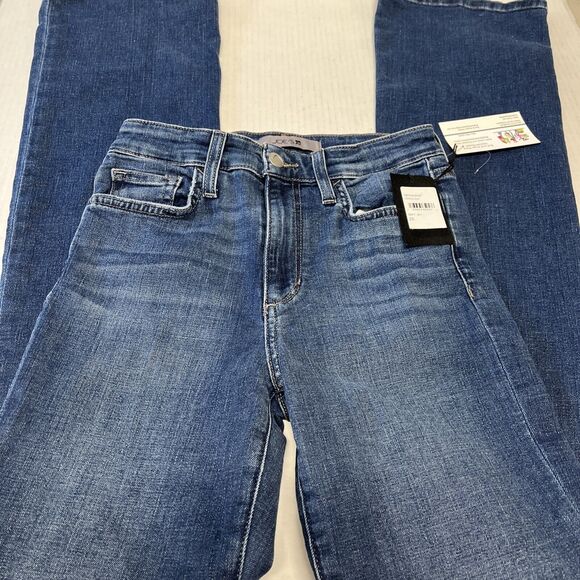 Joe's Jeans High Rise Flare Jeans Herculina Med Wash Size 25 x 34 NWT - Picture 4 of 8